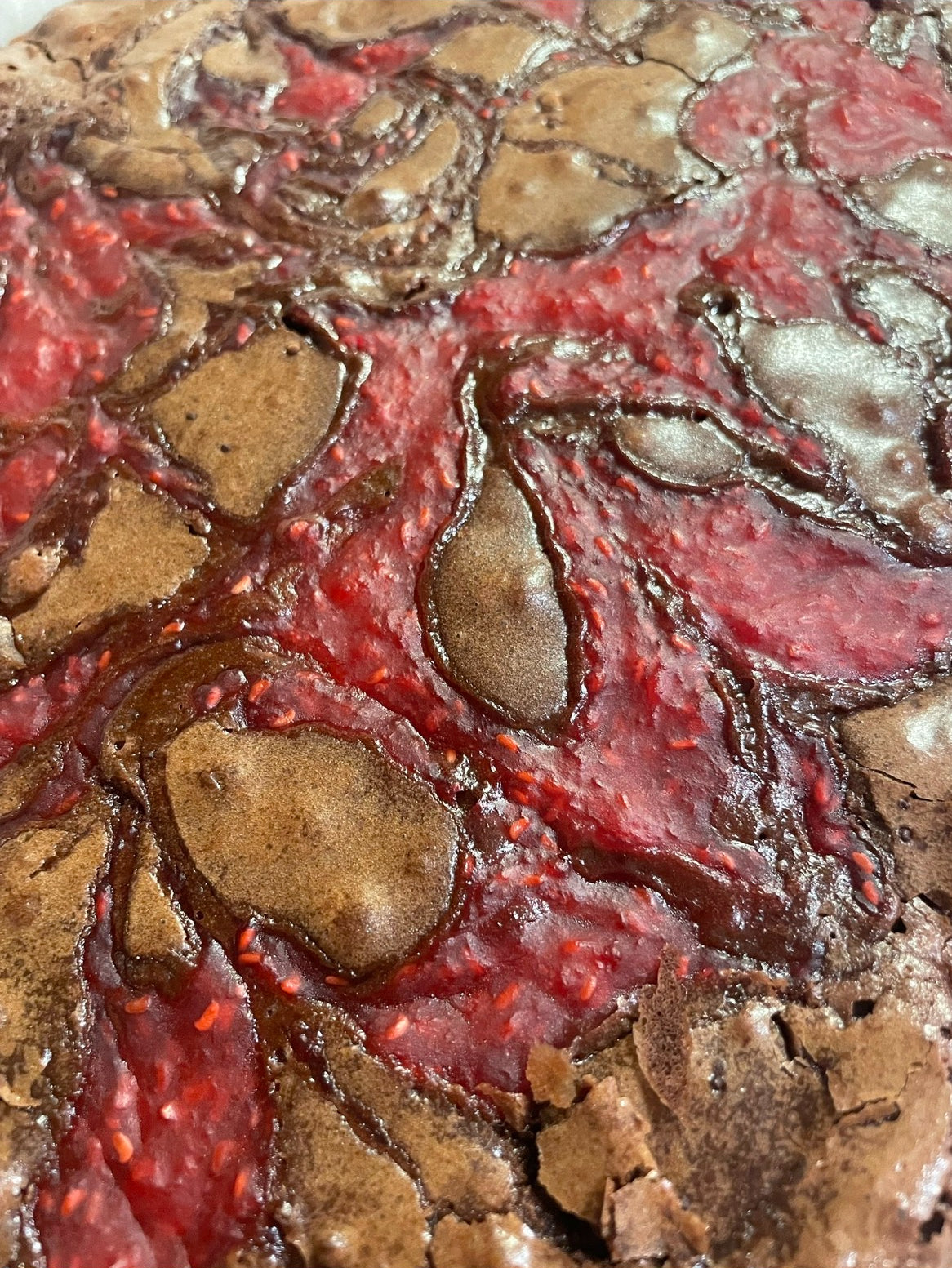 Raspberry Brownies