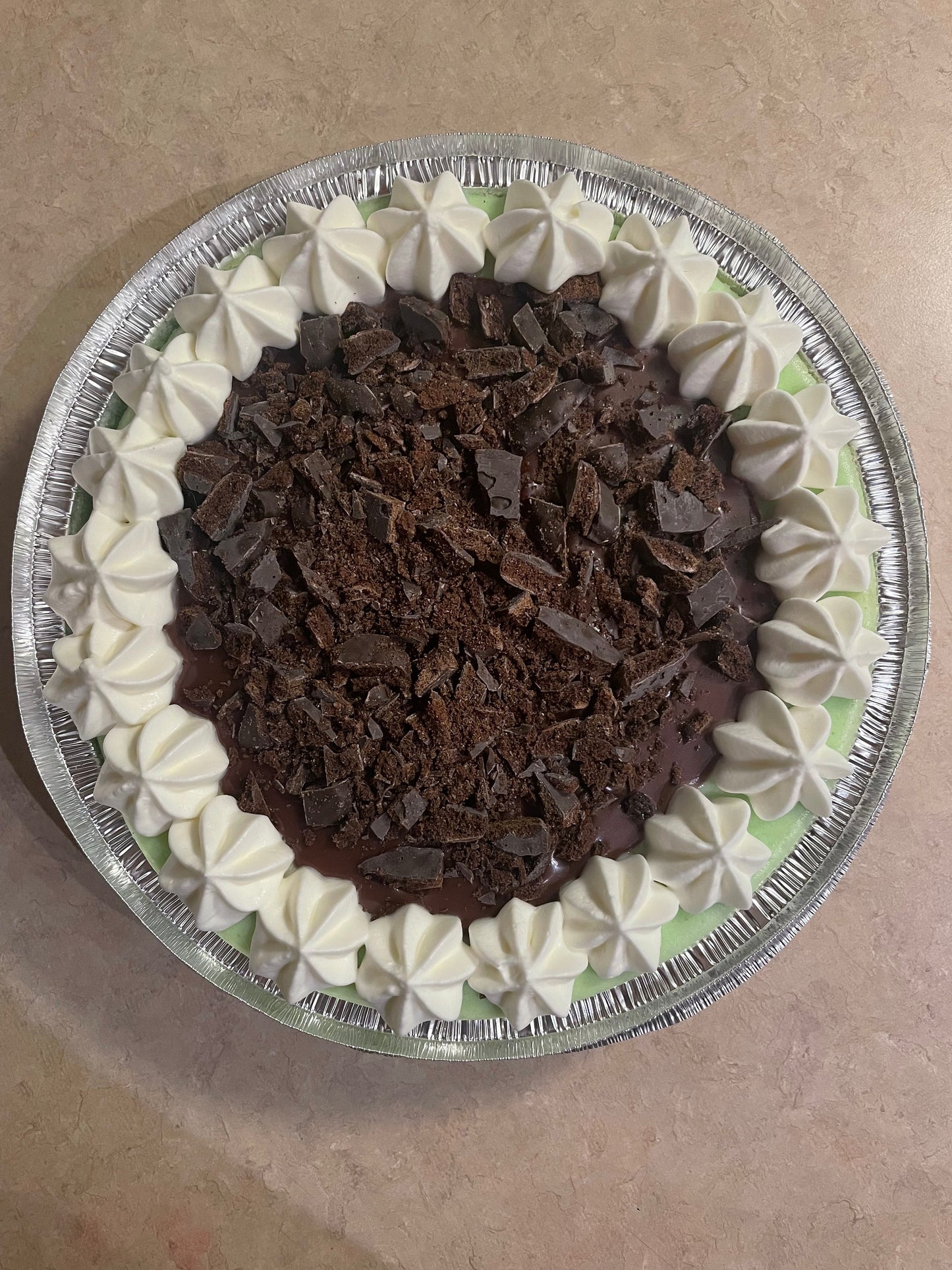 Thin Mint Cheesecake