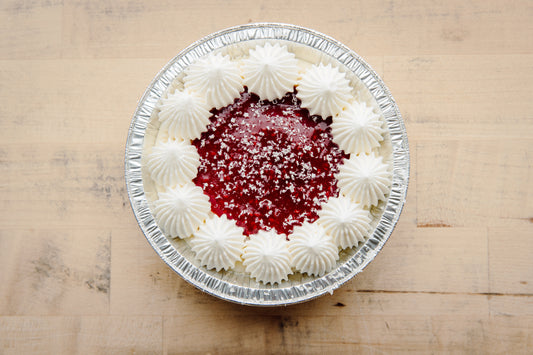 White Chocolate Raspberry Cheesecake