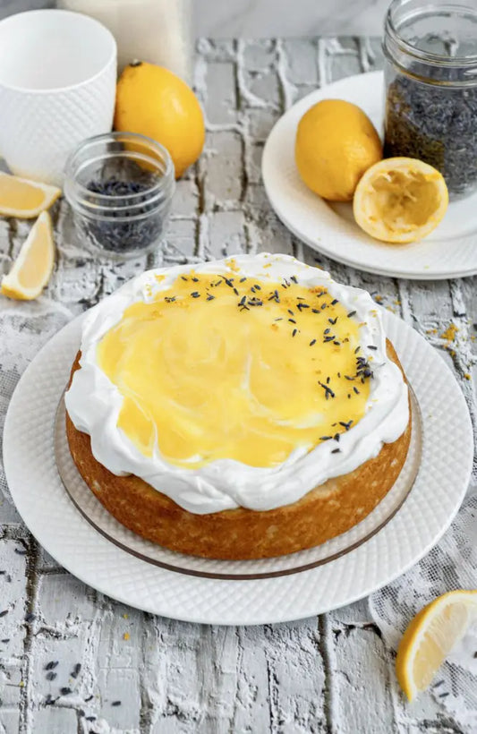 Lavender Lemonade Cheesecake